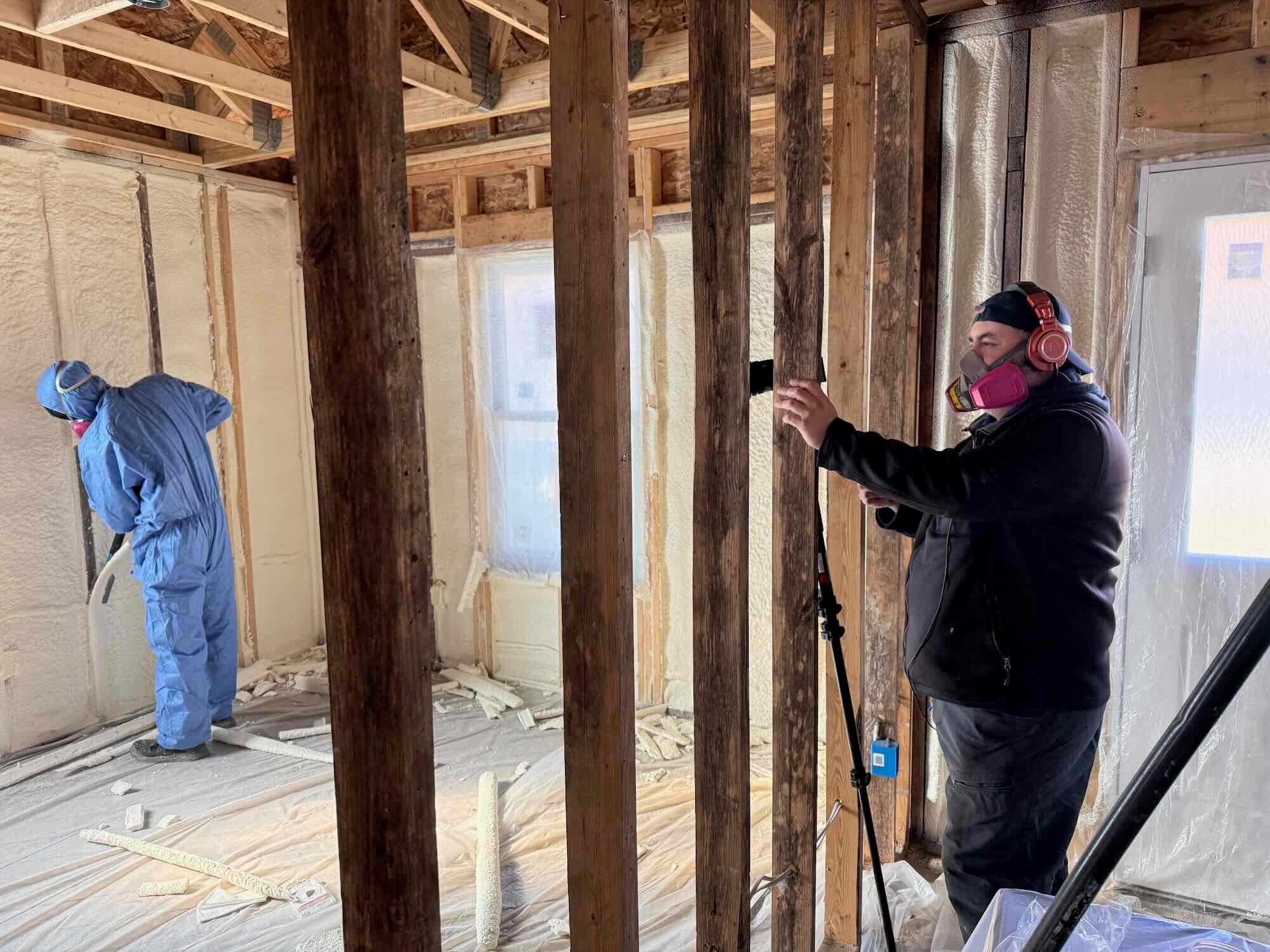 Seal Tech Insulation job site